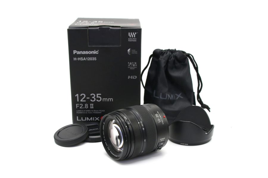 Panasonic Lumix G X Vario 12-35mm f/2.8 II ASPH. Power O.I.S. в упаковке