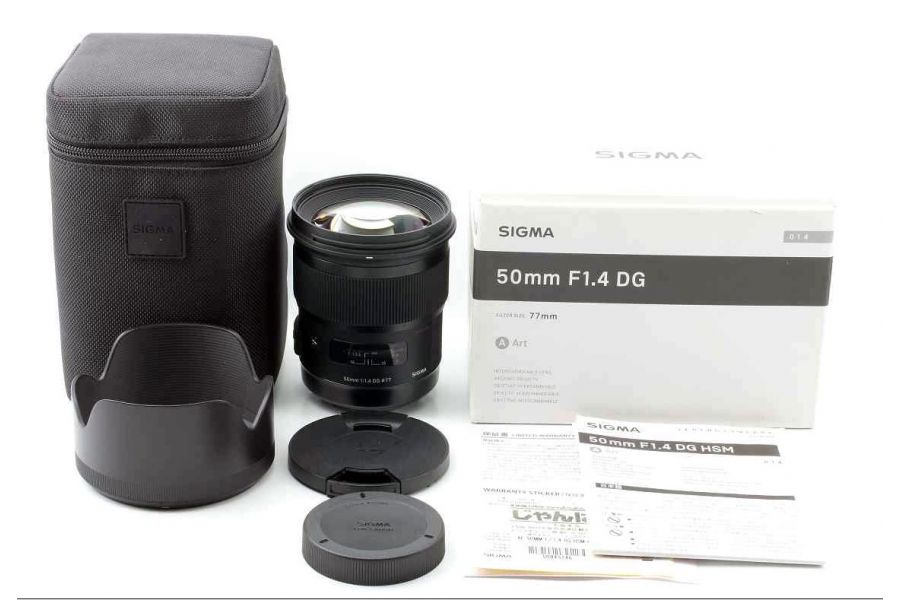 Sigma 50mm f/1.4 DG HSM Art Canon EF