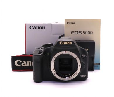 Canon EOS 500D body в упаковке (пробег 17500 кадров)