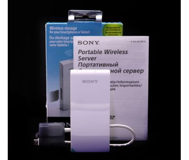 Портативный беспроводной сервер Sony WG-C10 WiFi Hard Drive в упаковке