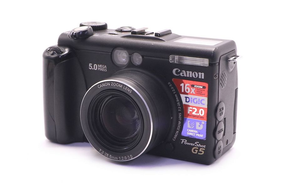 Canon PowerShot G5 в упаковке