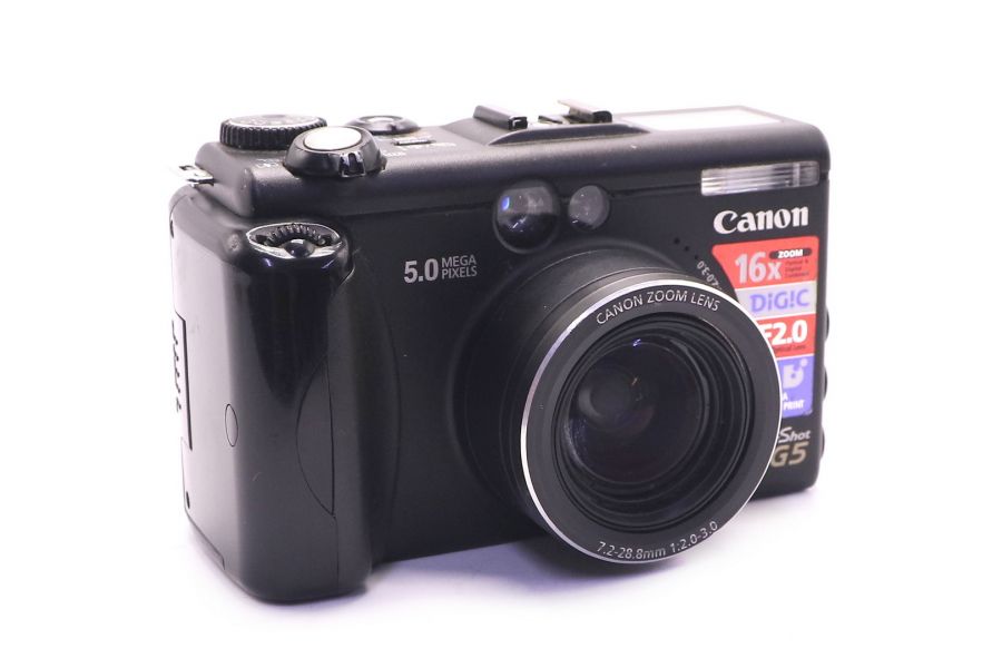 Canon PowerShot G5 в упаковке