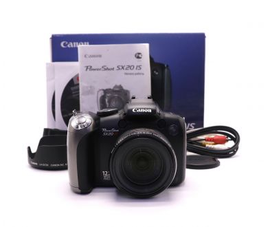 Canon PowerShot SX20 IS в упаковке