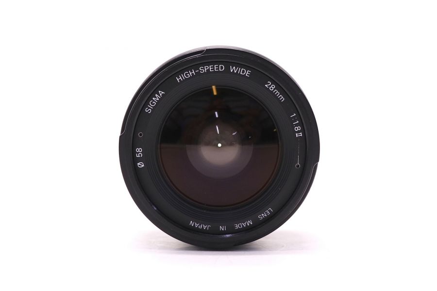 Sigma AF 28mm f/1.8 II Aspherical High-Speed Wide (Japan, 2000)