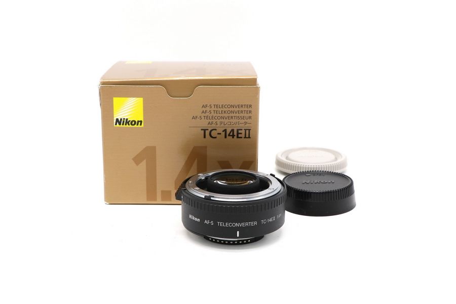 Телеконвертер Nikon TC-14E II 1.4x AF-S в упаковке