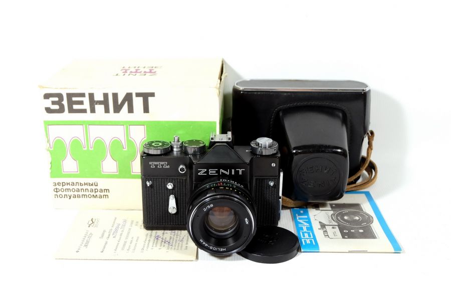 Редкий Зенит-ТТЛ комплект (СССР, 1977)