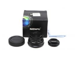 Newyi 25mm f/1.8 II Black Micro 4/3
