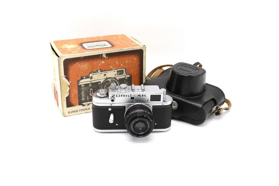 Зоркий 4К + Индустар-50 kit box, 1976г