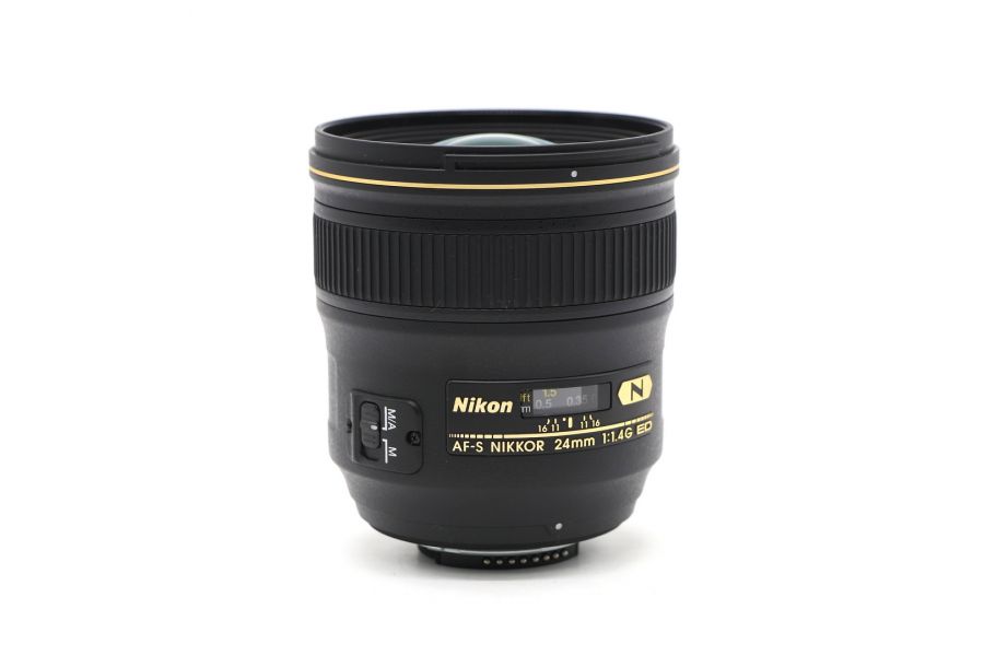 Nikon 24mm f/1.4G ED AF-S Nikkor в упаковке
