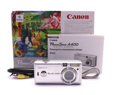 Canon PowerShot A400 в упаковке