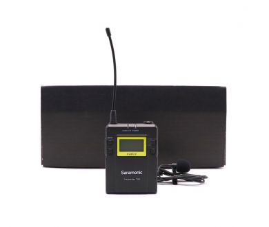 Передатчик Saramonic UwMic TX9 с микрофоном в упаковке