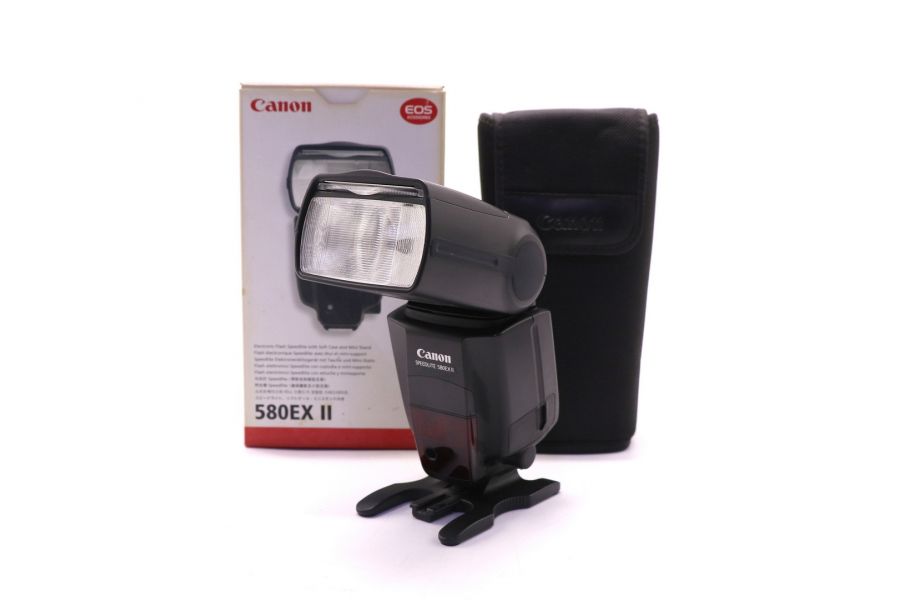 Фотовспышка Canon Speedlite 580EX II в упаковке