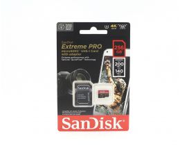 Карта памяти SanDisk Extreme Pro microSDXC UHS-I 200/140 MB/s 256GB