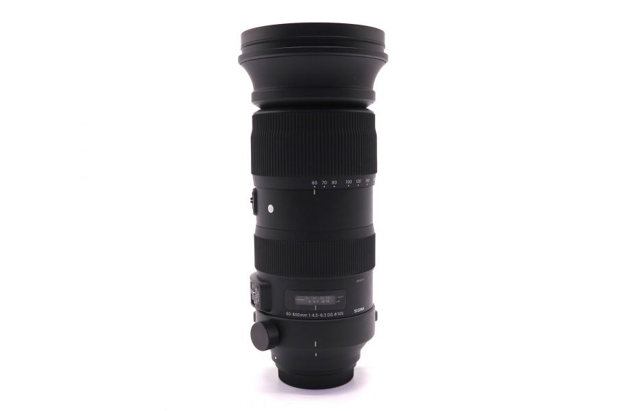 Sigma 60-600mm f/4.5-6.3 DG OS HSM Sports Canon EF в упаковке
