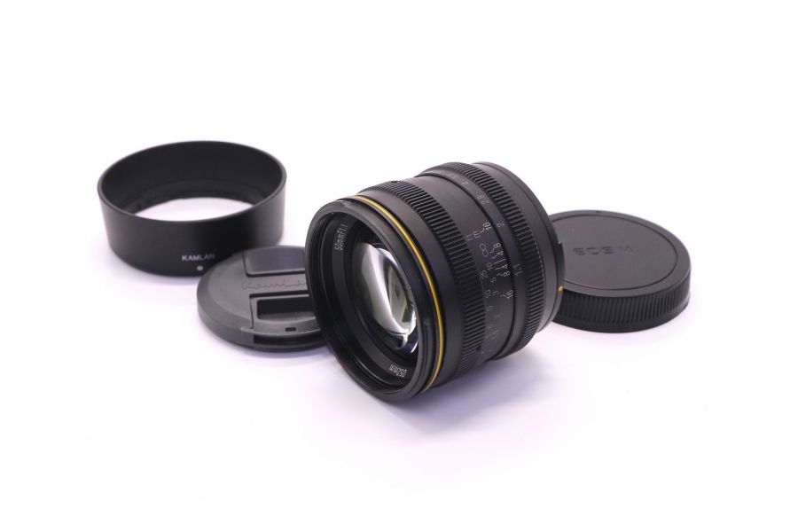 KamLan 50mm f/1.1 для Canon EF-M