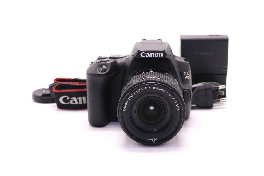 Фотокамера Canon EOS 250D kit (пробег 13400 кадров)