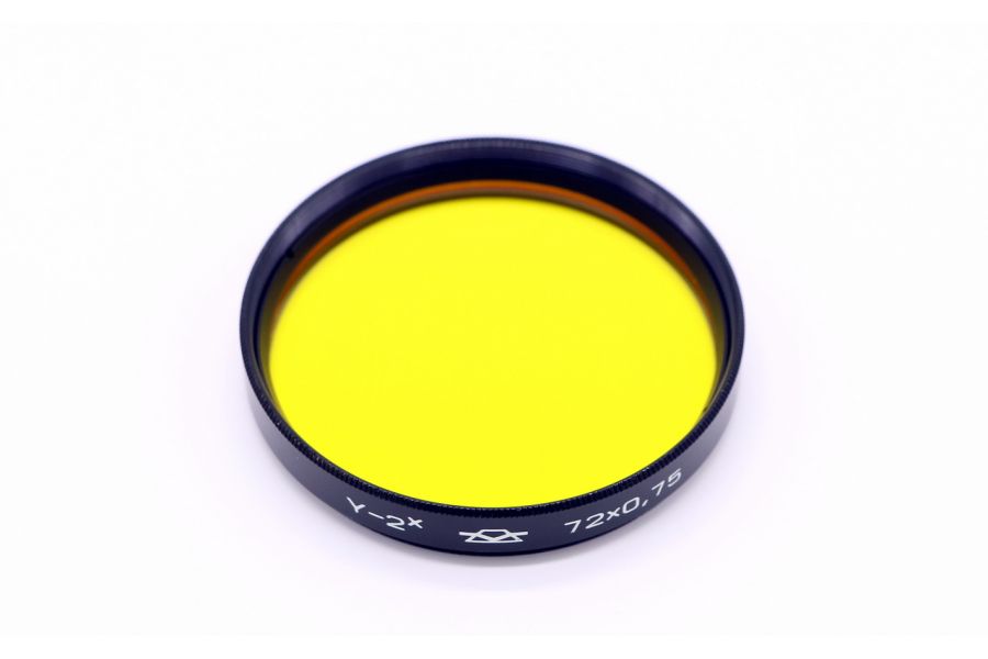 Светофильтр Ж-2x 72x0,75