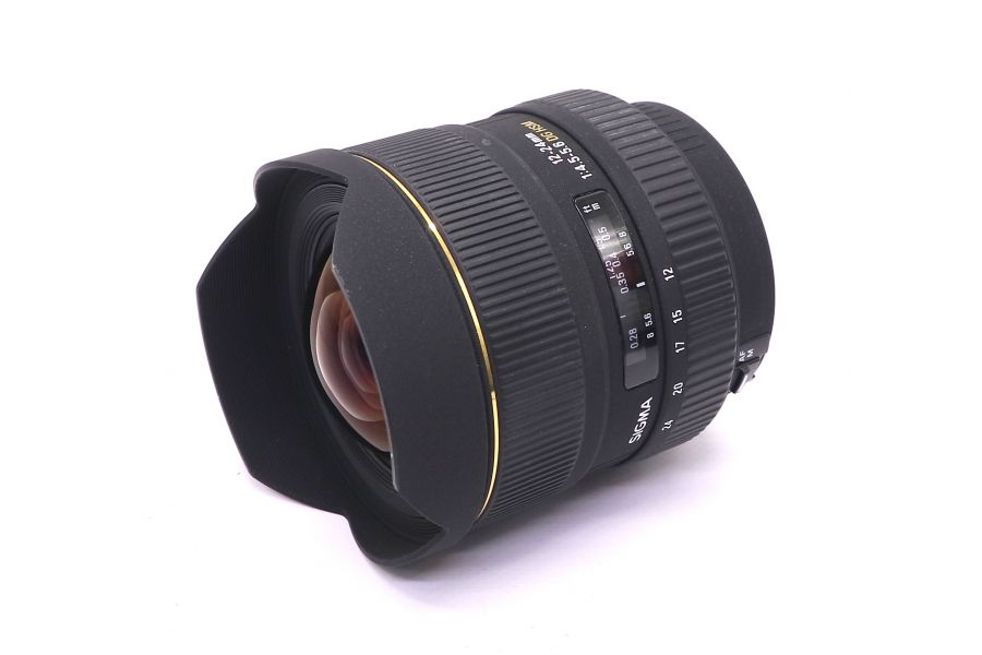 Sigma AF 12-24mm F4.5-5.6 EX DG HSM Canon EF в упаковке
