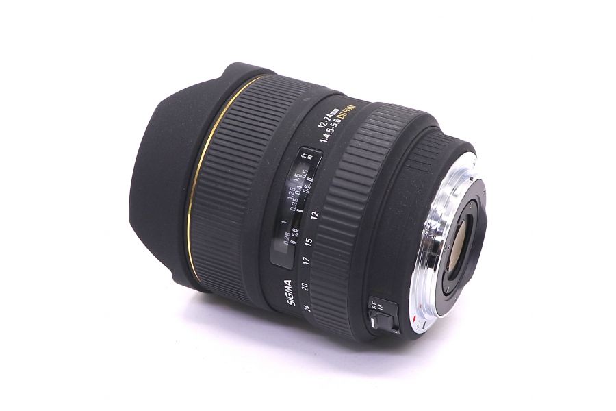 Sigma AF 12-24mm F4.5-5.6 EX DG HSM Canon EF в упаковке