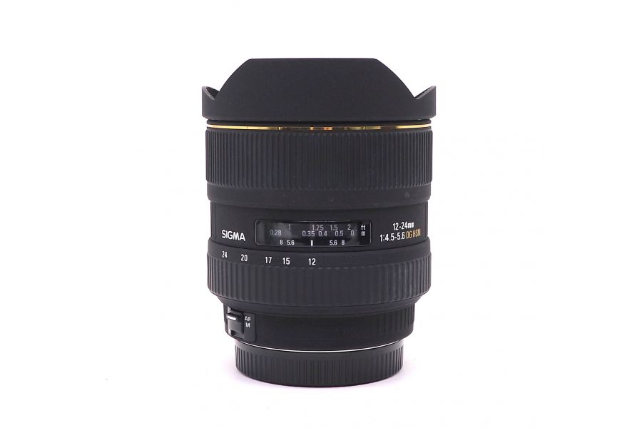 Sigma AF 12-24mm F4.5-5.6 EX DG HSM Canon EF в упаковке