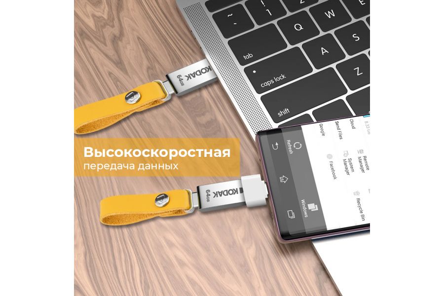 Флеш-накопитель Kodak USB2.0 K122 128GB