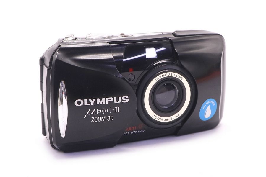 Olympus mju II zoom 80 black