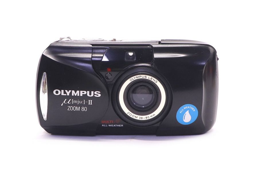 Olympus mju II zoom 80 black