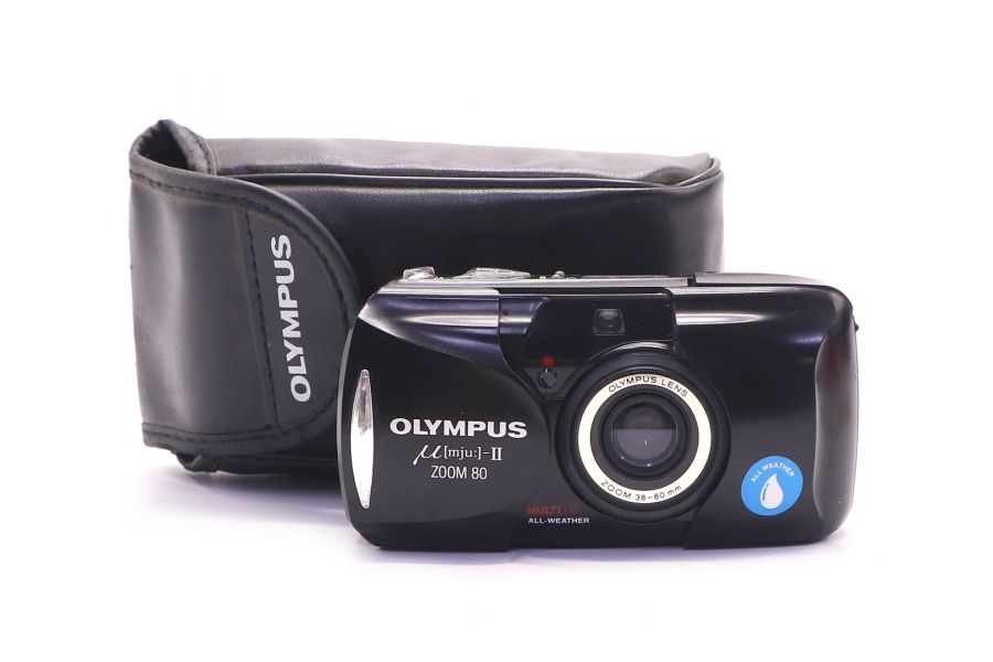 Olympus mju II zoom 80 black