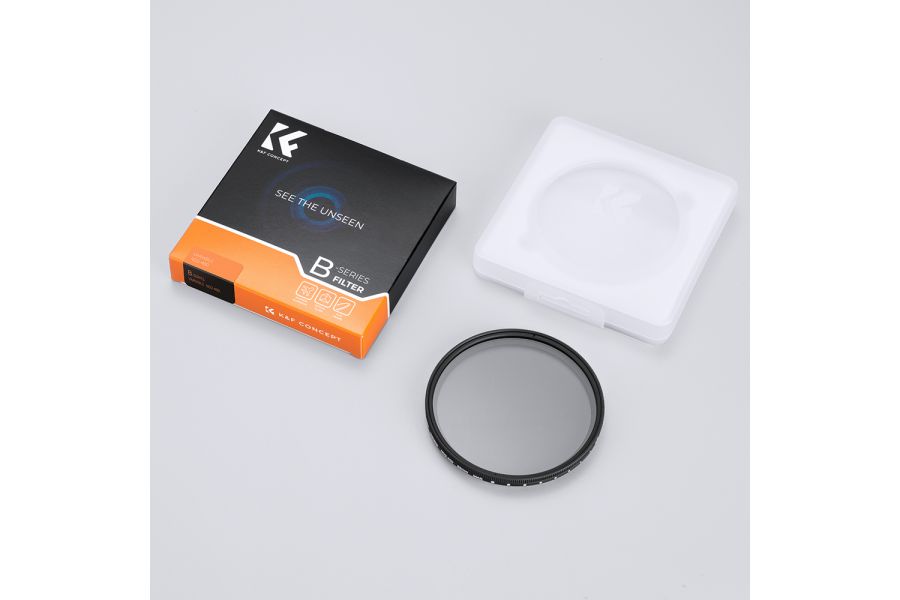 Светофильтр K&F Concept KV32 Slim Variable/Fader NDX (ND2-ND400) 52mm