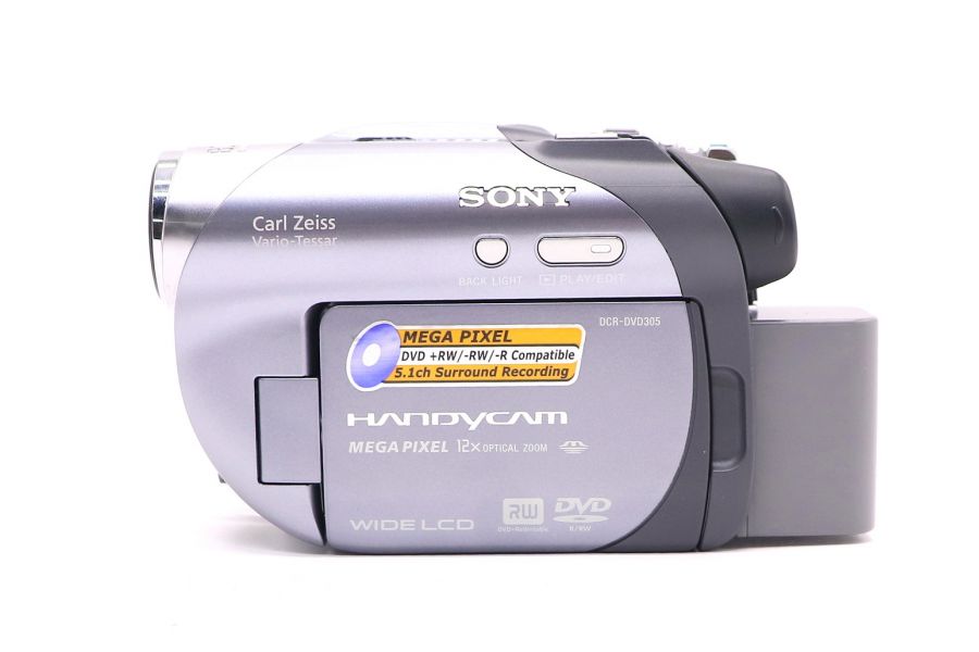 Видеокамера Sony DCR-DVD305E в упаковке 