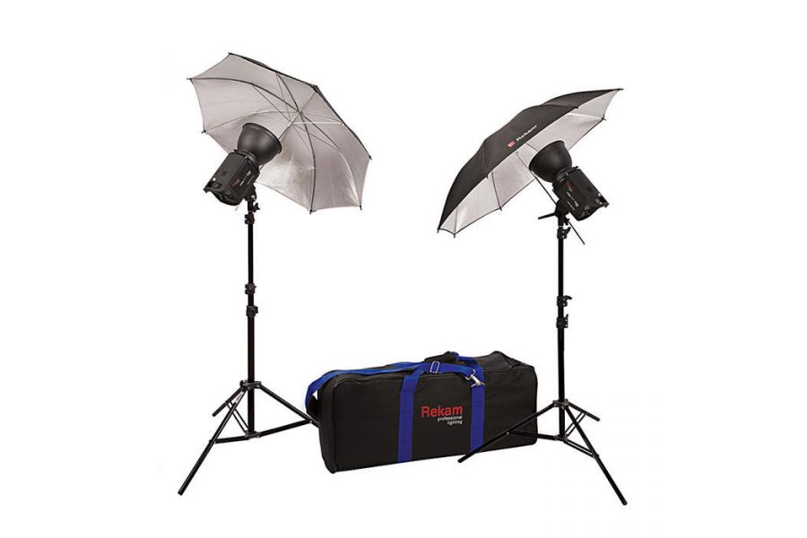 Комплект галогеннных осветителей Rekam HaloLight 1000 Super Kit 1