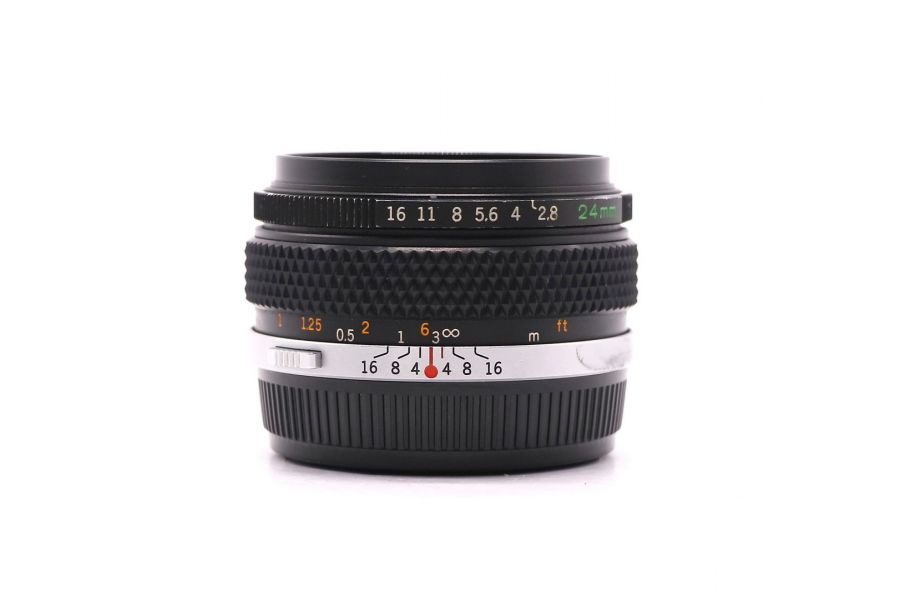 Olympus OM-System Zuiko Auto-W 24mm f/2.8 (Japan)