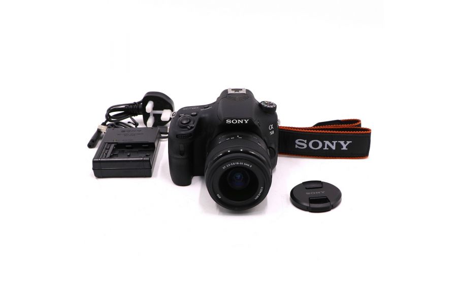 Sony A58 kit (пробег 590 кадров)