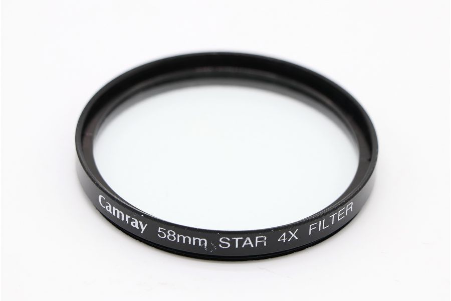 Светофильтр Camray 58mm STAR 4X FILTER