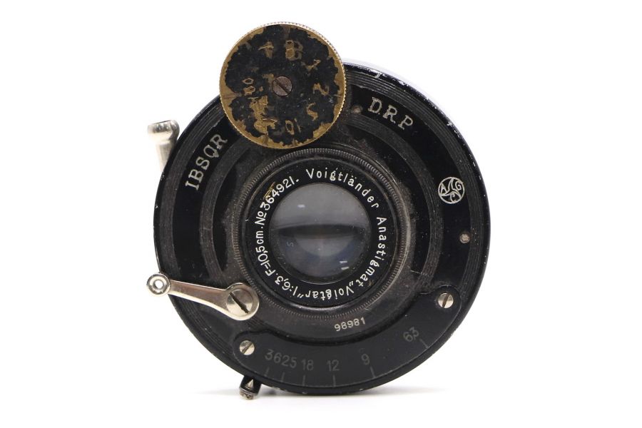 Voigtar 105mm f/6.3 + затвор AGC Ibsor