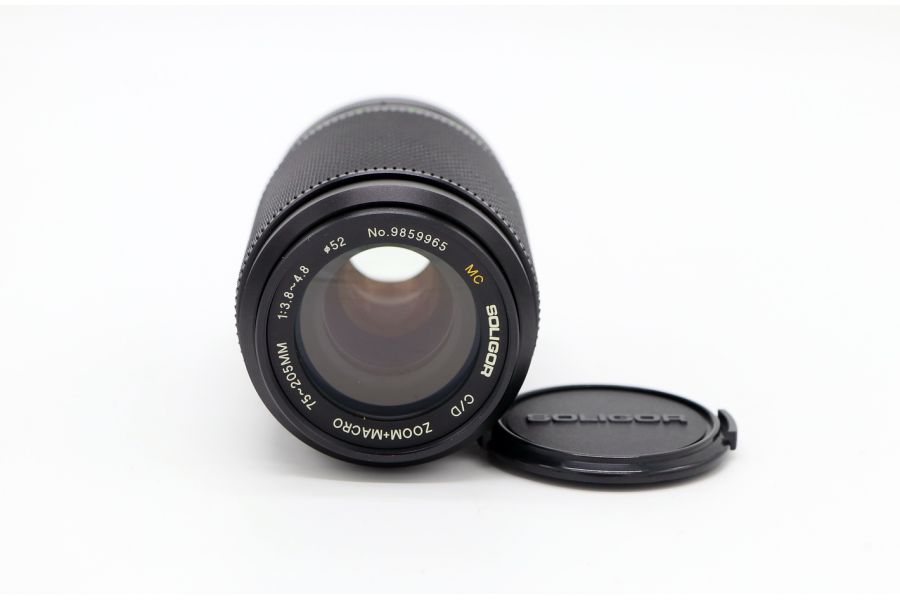 Soligor C/D 75-205mm f/3.8-4.8 MC Zoom+macro