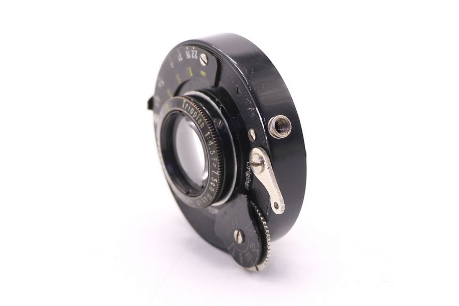 Trioplan 4.5/7.5cm для плёночных (Germany, 1935)