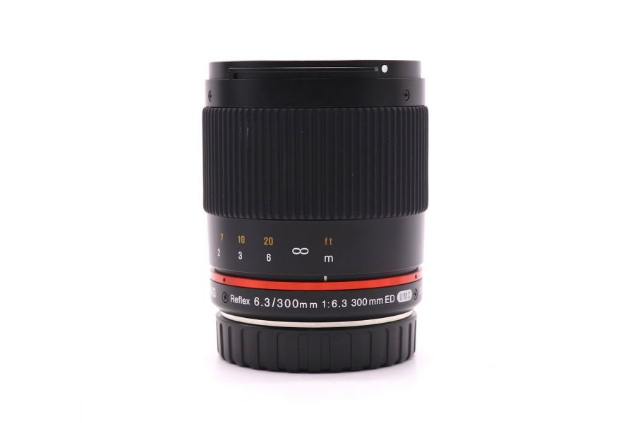Samyang 300mm f/6.3 ED UMC CS Reflex Mirror Lens в упаковке
