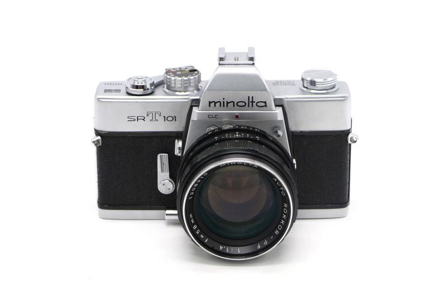 Minolta SRT 101 + Auto Rokkor-PF 58mm f/1.4