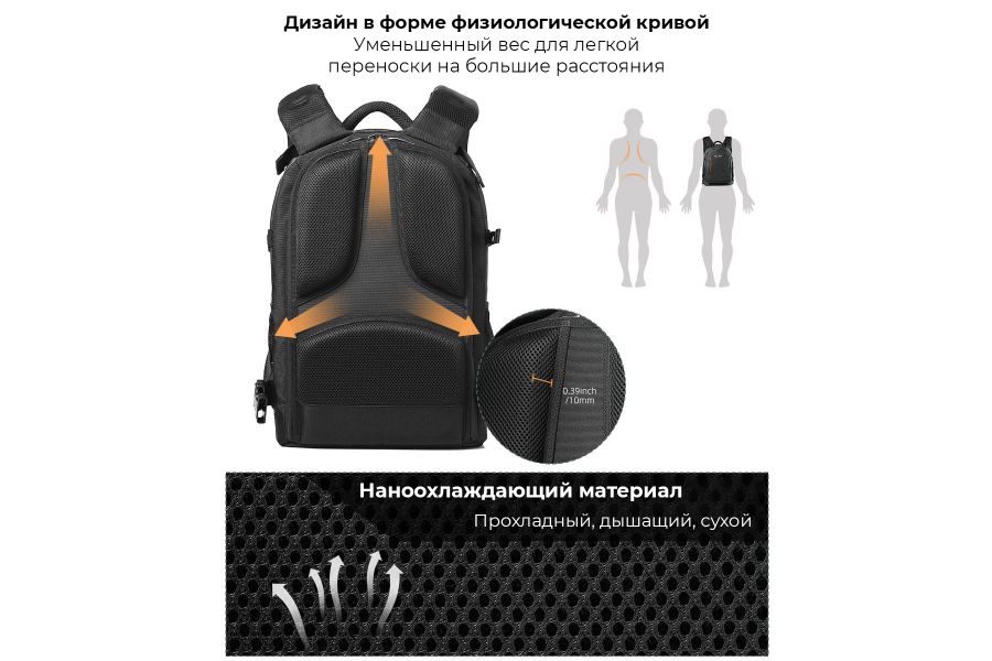 Фоторюкзак K&F Concept Beta Backpack 21L V2