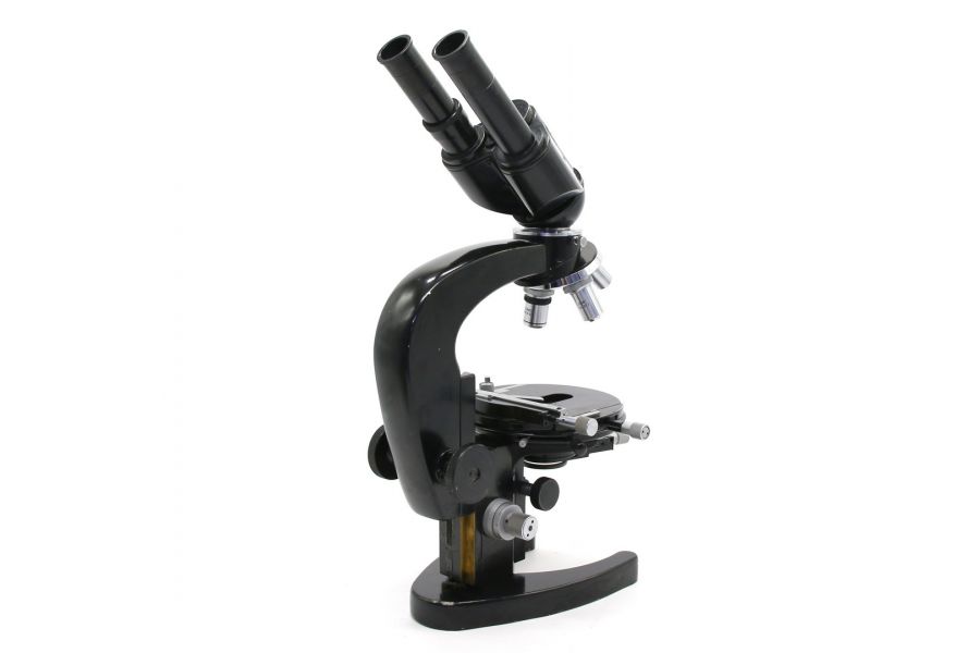 Микроскоп МБИ-3 + Бинокулярная насадка АУ-12 1.5x