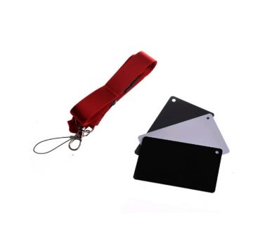 Карточки для установки баланса белого