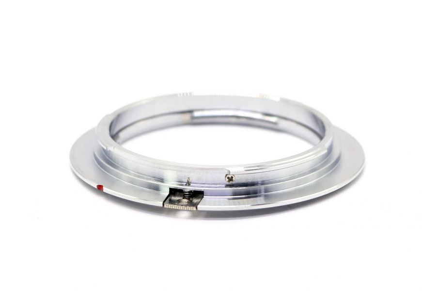 Adapter Nikon F - Canon EOS silver