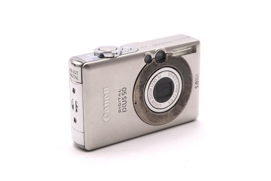 Фотокамера компактная Canon Digital IXUS 50 в упаковке