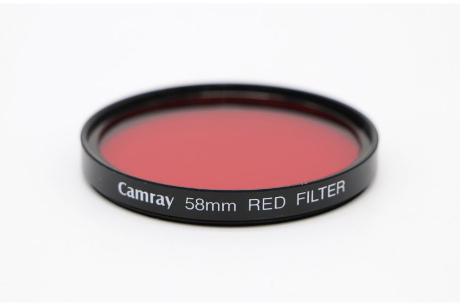 Светофильтр Camray 58mm RED FILTER