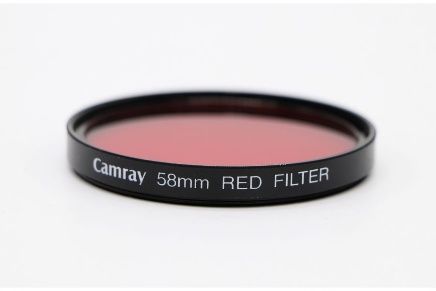 Светофильтр Camray 58mm RED FILTER