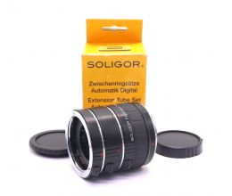 Макрокольца Soligor Extension Tube Set for Canon EF