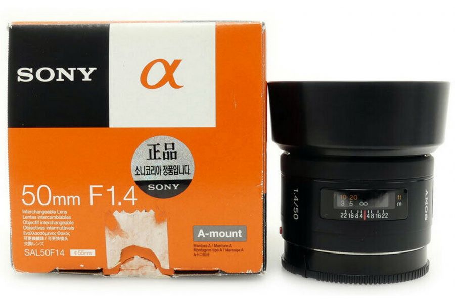 Sony 50mm f/1.4 (SAL-50F14)