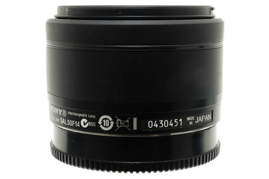 Sony 50mm f/1.4 (SAL-50F14)