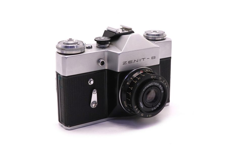 Зенит В + Индустар 50-2 kit (КМЗ, 1971)